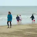 Isobel walks around, A Wet Weekend of Camping, Waxham Sands, Norfolk - 13th June 2015