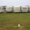 A stack of ancient caravans, A Wet Weekend of Camping, Waxham Sands, Norfolk - 13th June 2015