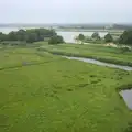 A view of Horsey broads from the top, A Wet Weekend of Camping, Waxham Sands, Norfolk - 13th June 2015