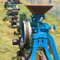 Lister engines phut-phuting away all day, A Vintage Tractorey Sort of Day, Palgrave, Suffolk - 21st June 2015