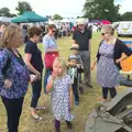 More chatting in front of Clive's stand, A Vintage Tractorey Sort of Day, Palgrave, Suffolk - 21st June 2015