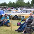 The Olds watch stuff in the show ring, A Vintage Tractorey Sort of Day, Palgrave, Suffolk - 21st June 2015