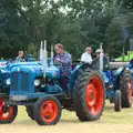 Andrew trundles around, A Vintage Tractorey Sort of Day, Palgrave, Suffolk - 21st June 2015