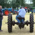 A tractor which seems to be all wheels, A Vintage Tractorey Sort of Day, Palgrave, Suffolk - 21st June 2015