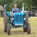 Andrew on his Fordson, A Vintage Tractorey Sort of Day, Palgrave, Suffolk - 21st June 2015