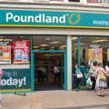 Diss goes up-market again as Poundland moves in, A visit from Da Gorls, Brome, Suffolk - 27th June 2015