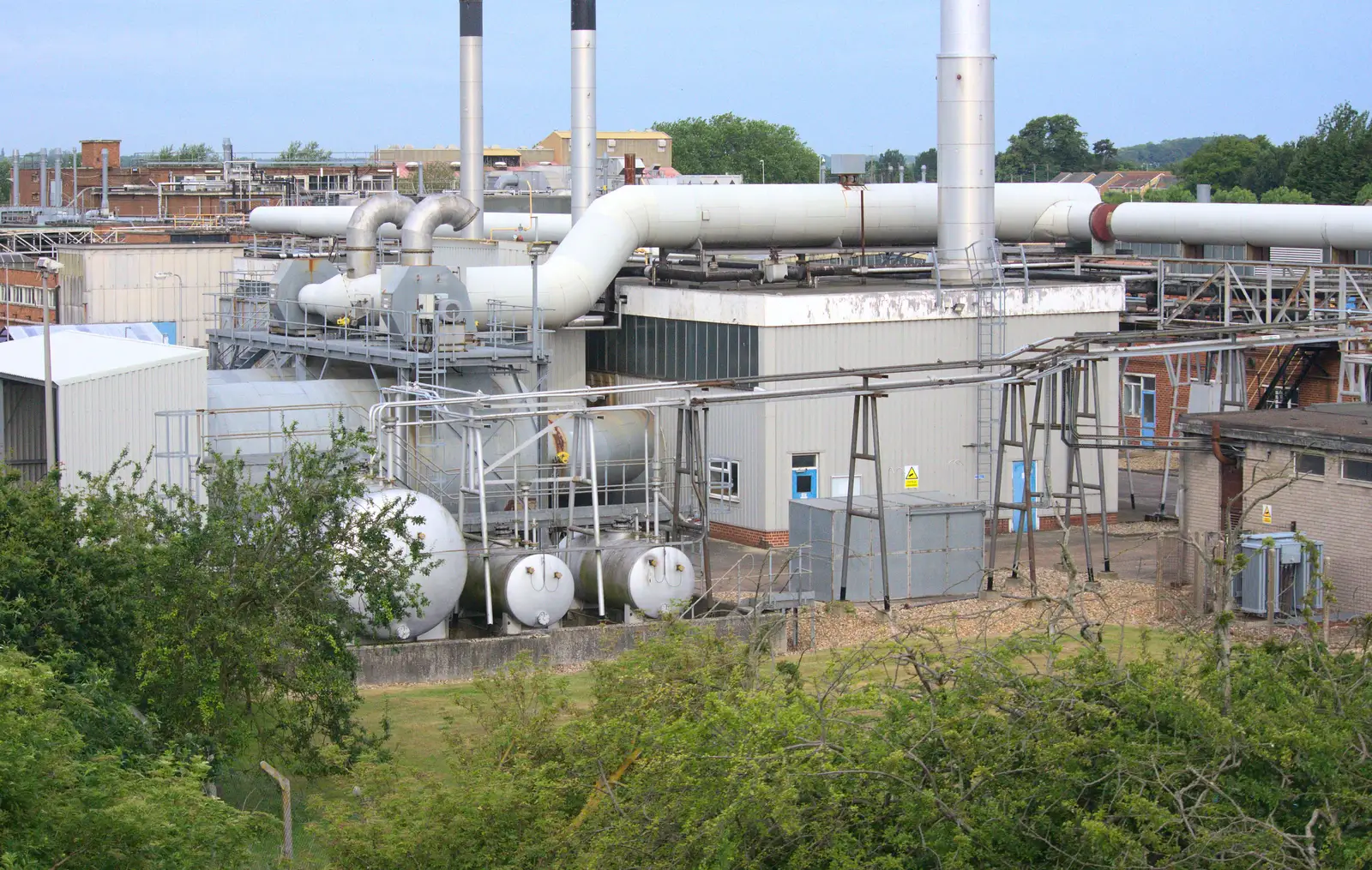 Pipes and tanks, from It's a SwiftKey Knockout, Richmond Rugby Club, Richmond, Surrey - 7th July 2015