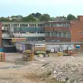 Piles of pallets and concrete, It's a SwiftKey Knockout, Richmond Rugby Club, Richmond, Surrey - 7th July 2015