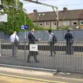 Commuters at Chadwell Heath, It's a SwiftKey Knockout, Richmond Rugby Club, Richmond, Surrey - 7th July 2015