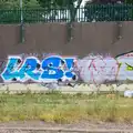 Trackside graffiti, Seven Kings, It's a SwiftKey Knockout, Richmond Rugby Club, Richmond, Surrey - 7th July 2015