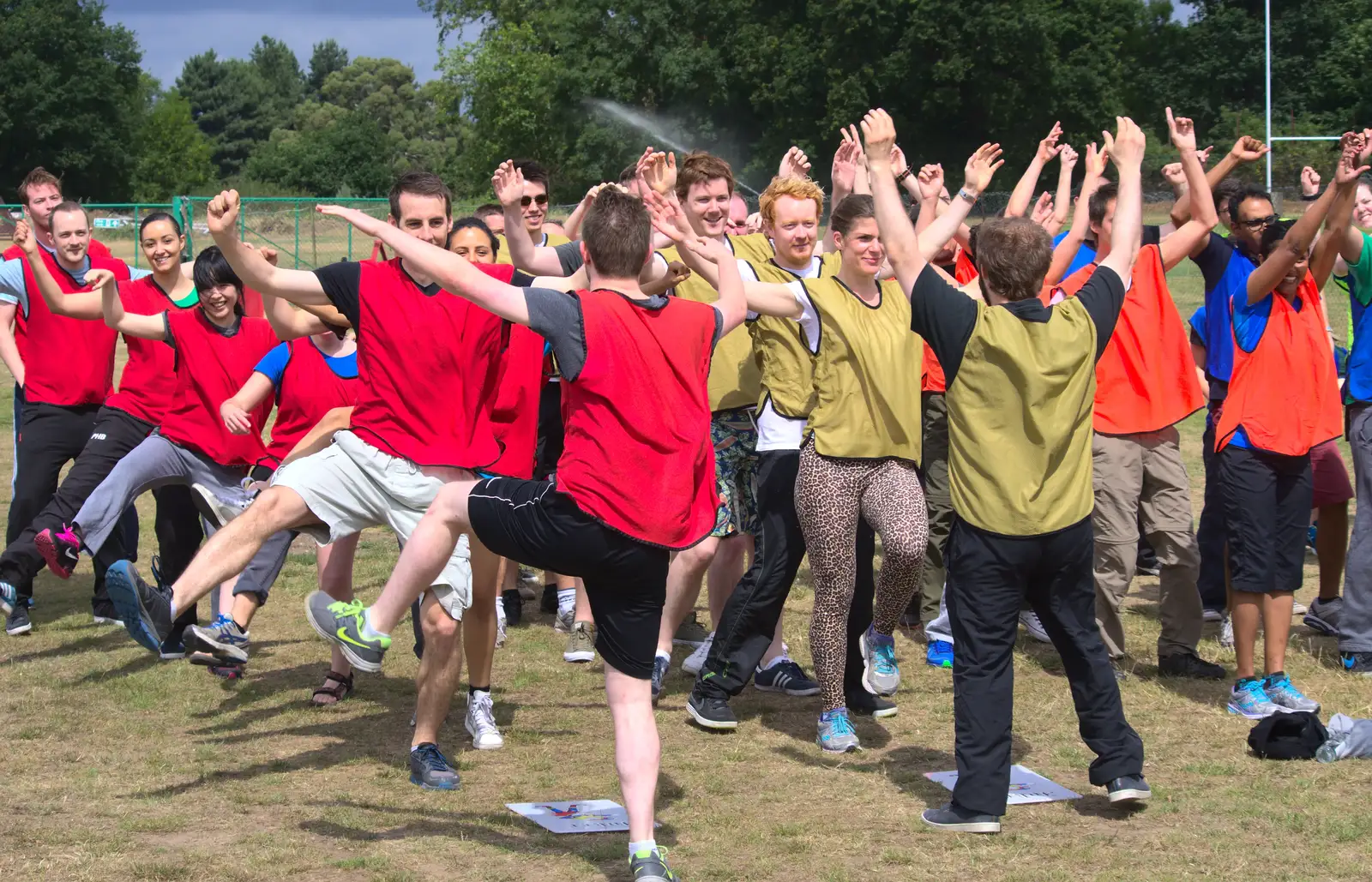 It's the moves out of YMCA, from It's a SwiftKey Knockout, Richmond Rugby Club, Richmond, Surrey - 7th July 2015