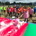 More sliding in foam, It's a SwiftKey Knockout, Richmond Rugby Club, Richmond, Surrey - 7th July 2015