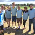 Blue Team photo, It's a SwiftKey Knockout, Richmond Rugby Club, Richmond, Surrey - 7th July 2015