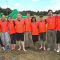 James C and the orange team, It's a SwiftKey Knockout, Richmond Rugby Club, Richmond, Surrey - 7th July 2015