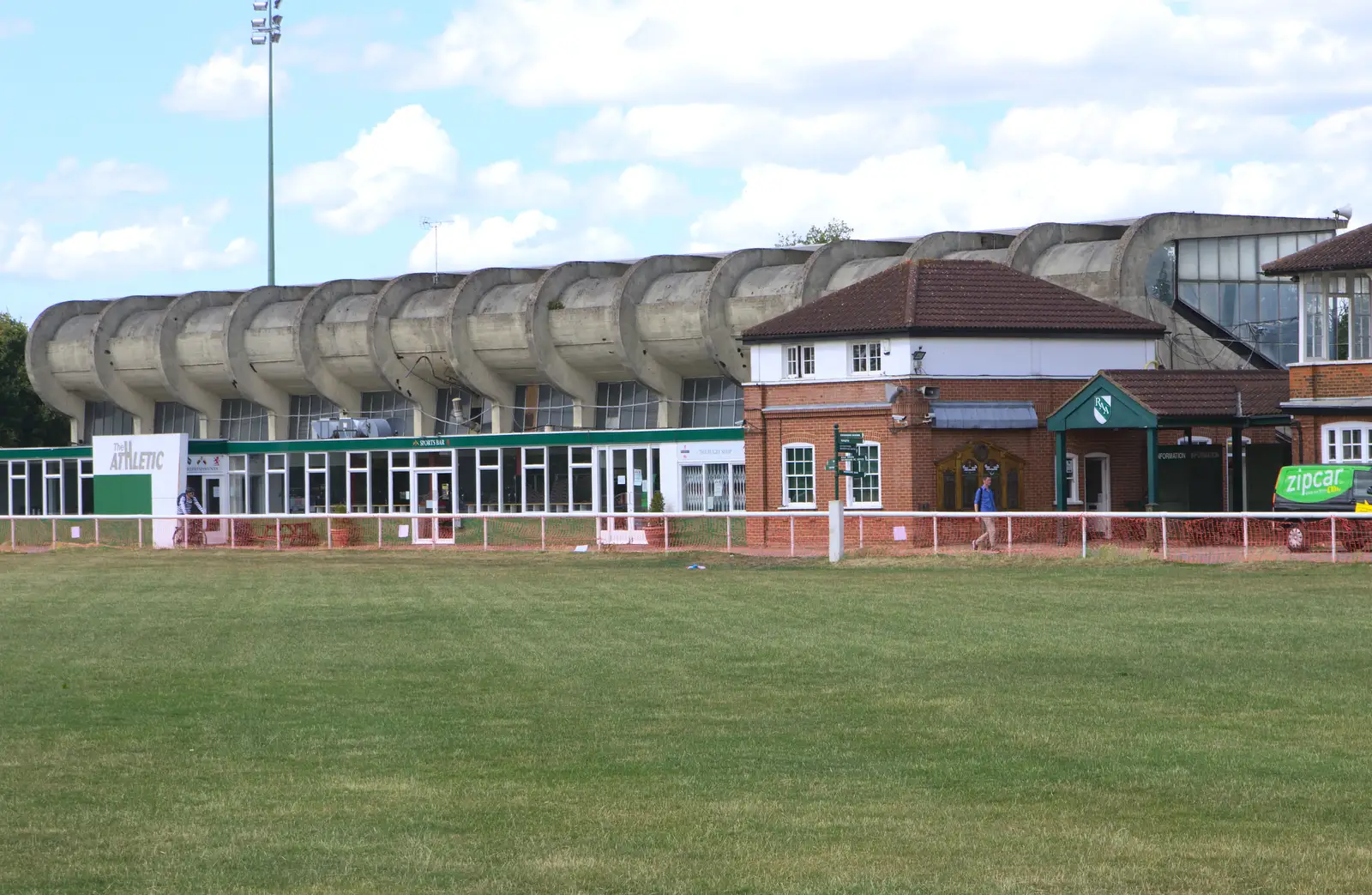 The back of the Richmond stands, from It's a SwiftKey Knockout, Richmond Rugby Club, Richmond, Surrey - 7th July 2015