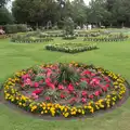 Colourful flower beds, The BBs at Bacton, and Abbey Gardens, Bury St. Edmunds, Suffolk - 19th July 2015