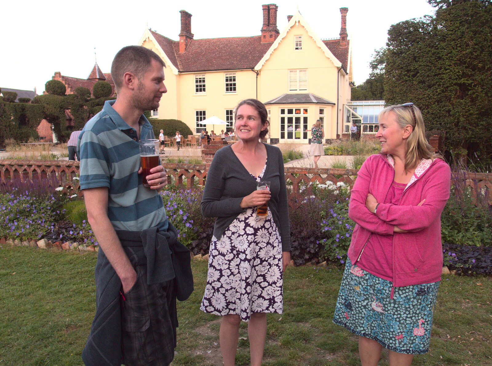 The Boy Phil, Isobel and Rachel from Soph the Roph's Birthday and The BBs at Pulham, Norfolk - 22nd July 2015