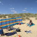 Our beach encampment, The Danger of Trees: A Camping (Mis)adventure - Southwold, Suffolk - 3rd August 2015