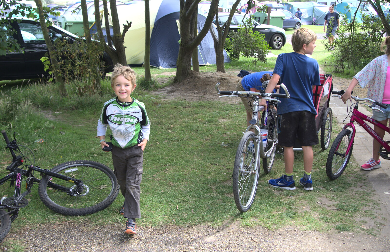 Fred after his ride from The Danger of Trees: A Camping (Mis)adventure - Southwold, Suffolk - 3rd August 2015