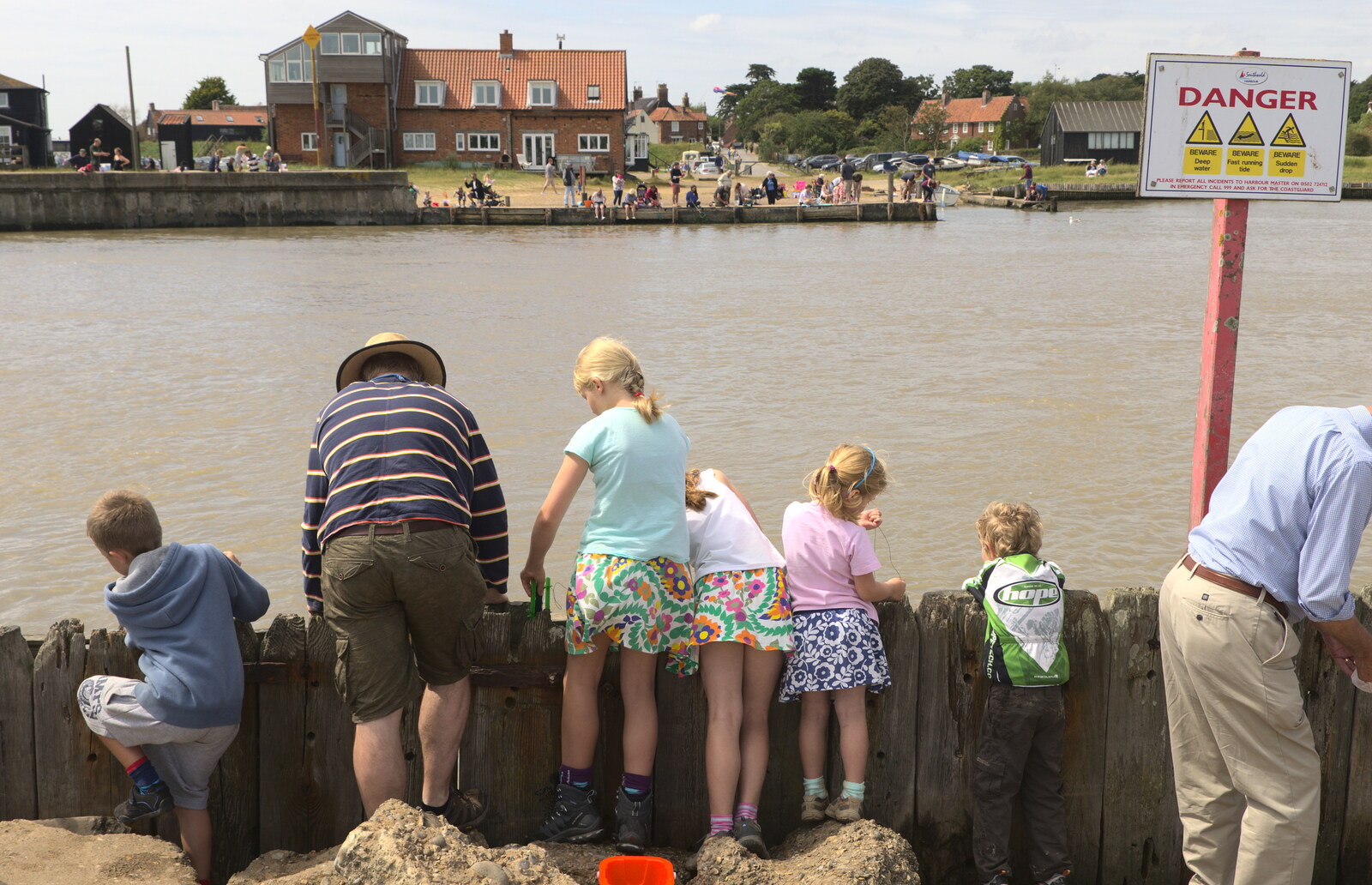 Fred's new Crab Gang hang on the wall from The Danger of Trees: A Camping (Mis)adventure - Southwold, Suffolk - 3rd August 2015