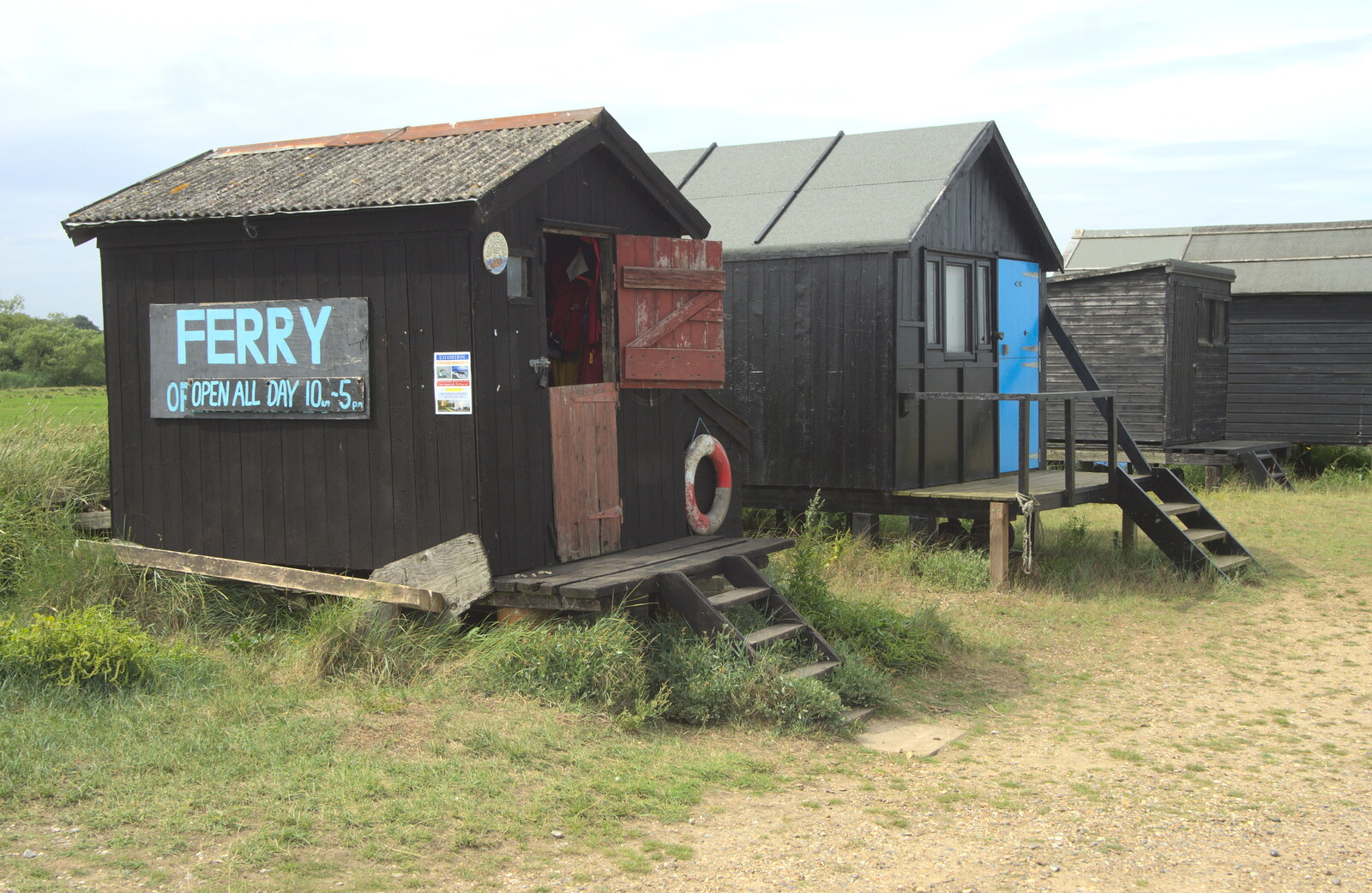 The ferry ticket office from The Danger of Trees: A Camping (Mis)adventure - Southwold, Suffolk - 3rd August 2015
