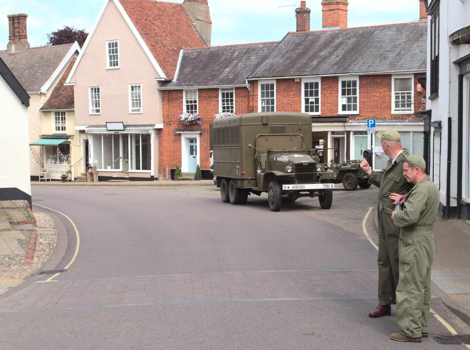 This could be an actual 1940s photo from A 1940's Takeover, Eye, Suffolk - 8th August 2015