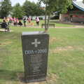 A Diss Christian Group sponsors a tombstone, A Race For Life, The Park, Diss, Norfolk - 16th August 2015