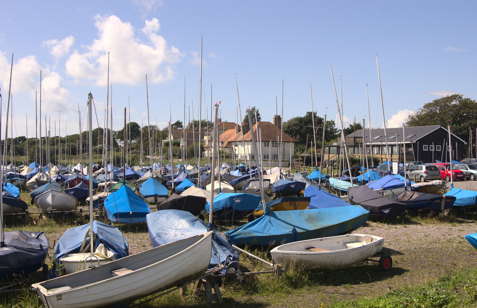 More dinghies from A Trip to Hurst Castle, Keyhaven, Hampshire - 28th August 2015