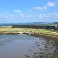 Looking towards the Isle of Wight, A Trip to Hurst Castle, Keyhaven, Hampshire - 28th August 2015