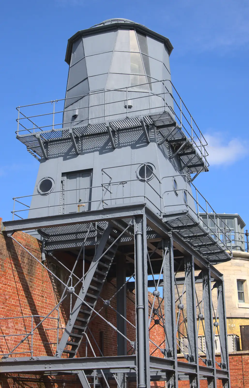 Some military construction, from A Trip to Hurst Castle, Keyhaven, Hampshire - 28th August 2015