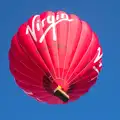 The Virgin balloon in flight, A 1940s Dance, Bressingham Steam Museum, Bressingham, Norfolk - 19th September 2015