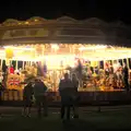 Outside, the carousel is doing spins, A 1940s Dance, Bressingham Steam Museum, Bressingham, Norfolk - 19th September 2015