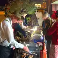 There's a barbeque occuring outside, A 1940s Dance, Bressingham Steam Museum, Bressingham, Norfolk - 19th September 2015