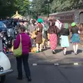 Crowds down at the station, A Steamy 1940s Day Out, Holt and Sheringham, Norfolk - 20th September 2015