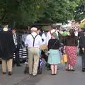 The scene down at Holt station, A Steamy 1940s Day Out, Holt and Sheringham, Norfolk - 20th September 2015