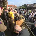 The view from the top of the truck, A Steamy 1940s Day Out, Holt and Sheringham, Norfolk - 20th September 2015