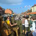 The truck heads into Sheringham, A Steamy 1940s Day Out, Holt and Sheringham, Norfolk - 20th September 2015