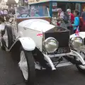 A nice old Rolls Royce heads up through town, A Steamy 1940s Day Out, Holt and Sheringham, Norfolk - 20th September 2015