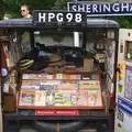 A nice old van packed out with memorabilia, A Steamy 1940s Day Out, Holt and Sheringham, Norfolk - 20th September 2015