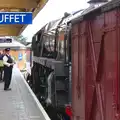 The train at Sheringham, A Steamy 1940s Day Out, Holt and Sheringham, Norfolk - 20th September 2015