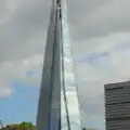 The Shard reflects a cloudy sky, SwiftKey Innovation Week, Southwark Bridge Road, London - 7th October 2015