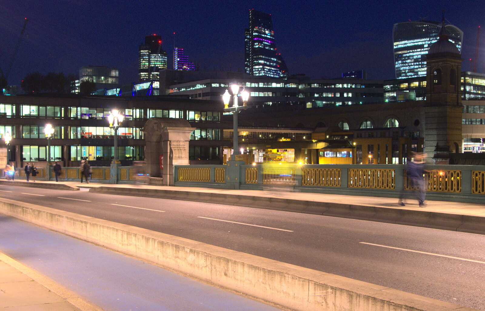 Southwark Bridge from SwiftKey Innovation Week, Southwark Bridge Road, London - 7th October 2015