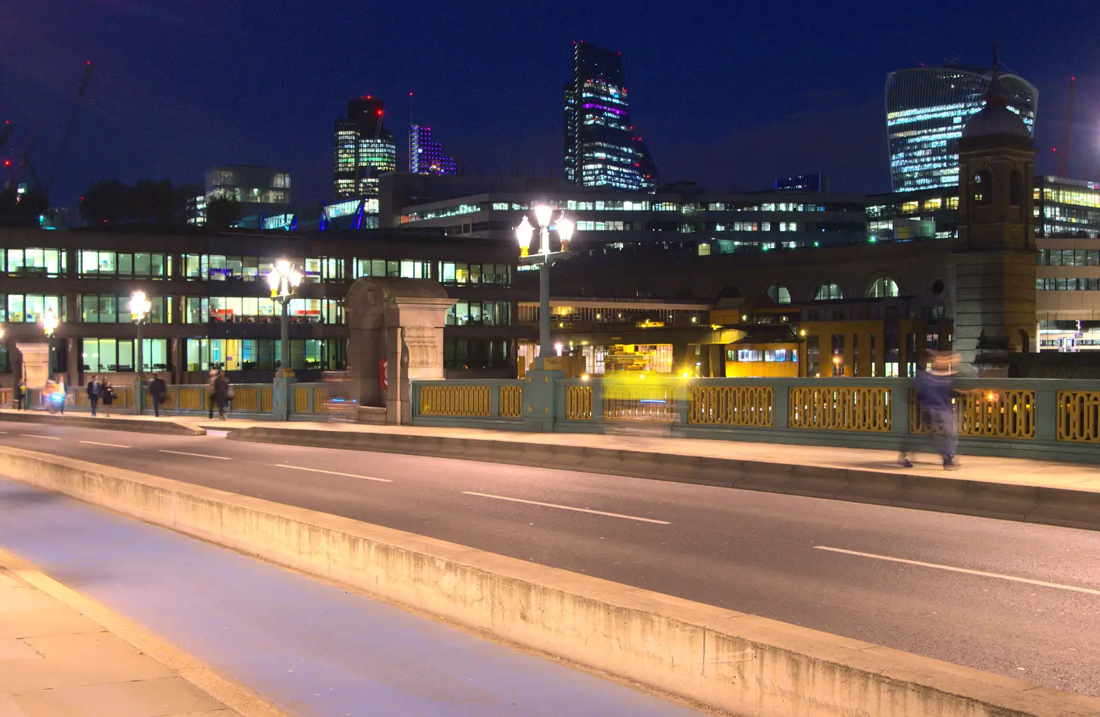 Southwark Bridge, from SwiftKey Innovation Week, Southwark Bridge Road, London - 7th October 2015