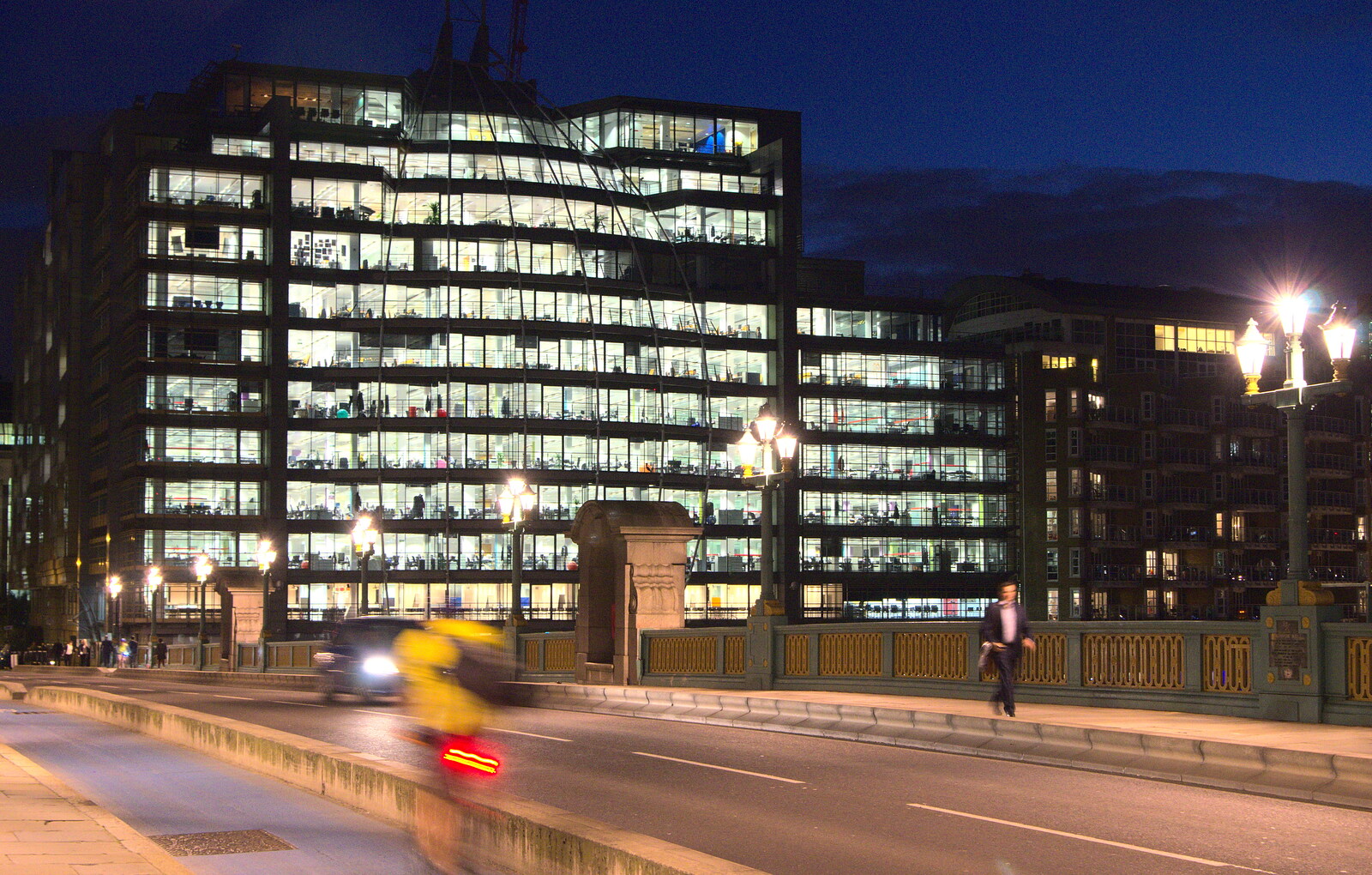The Financial Times building from SwiftKey Innovation Week, Southwark Bridge Road, London - 7th October 2015