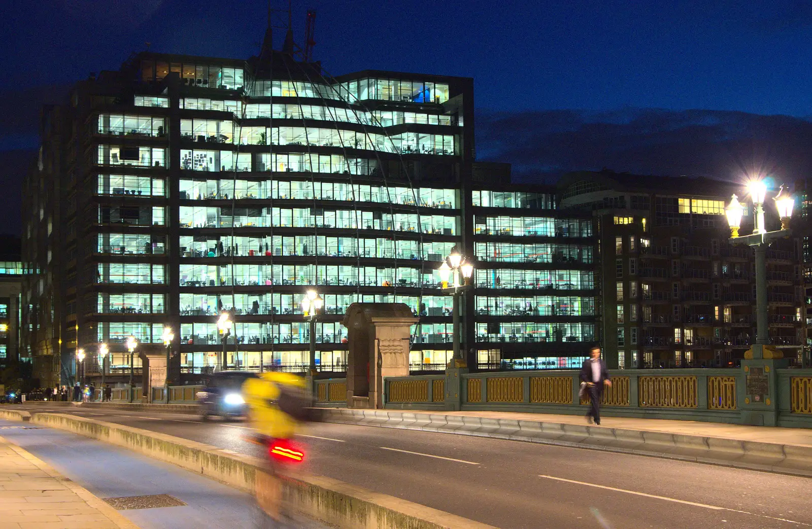 The Financial Times building, from SwiftKey Innovation Week, Southwark Bridge Road, London - 7th October 2015