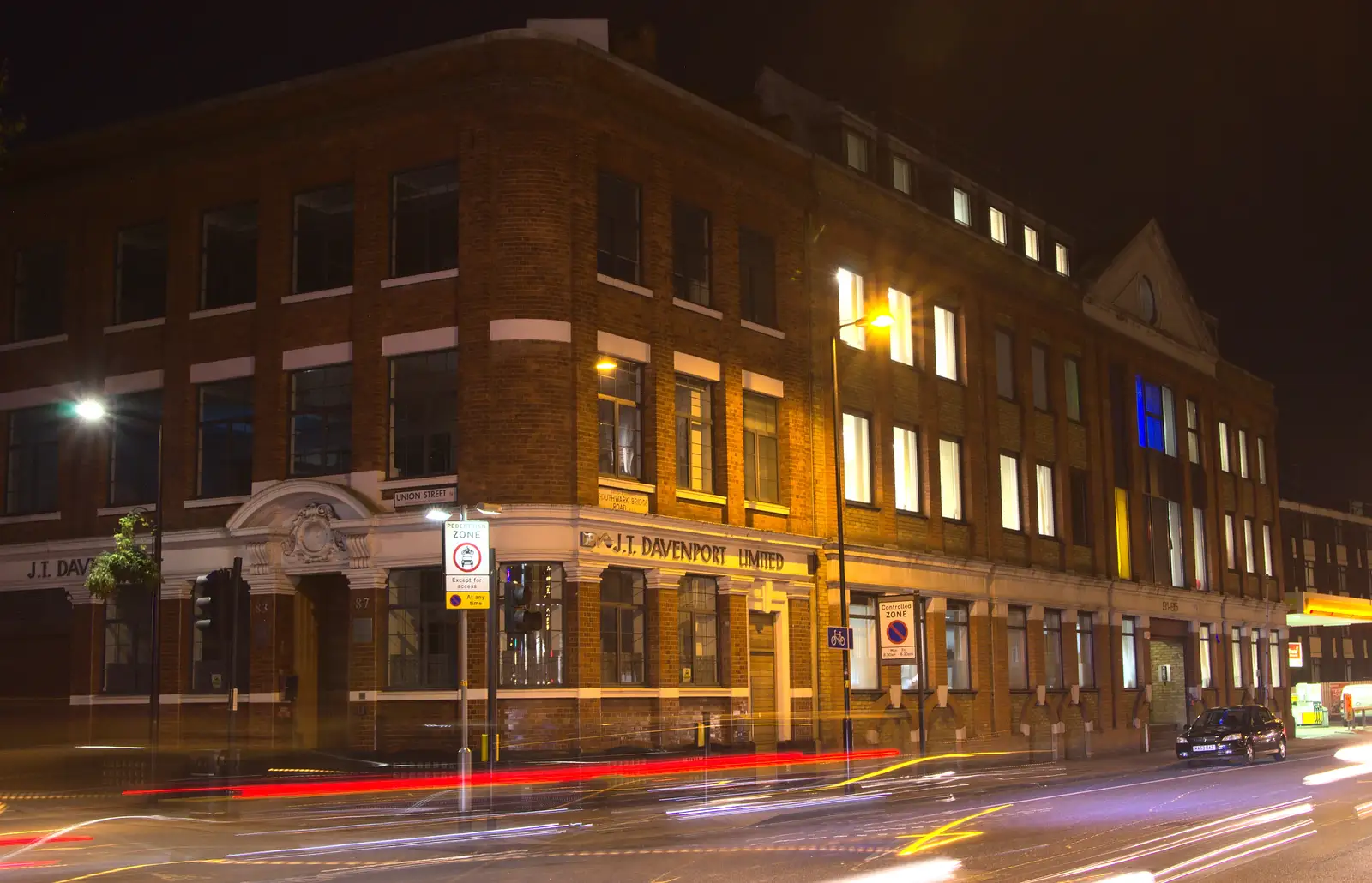 SwiftKey's offices (with the lights on), from SwiftKey Innovation Week, Southwark Bridge Road, London - 7th October 2015