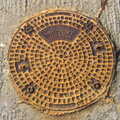 Another rusted manhole cover, A DC3 Quiz and the Alfred Corry, Southwold, Suffolk, - 9th October 2015