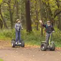 Some Segway things trundle around, A Day at High Lodge, Brandon Forest, Suffolk - 26th October 2015