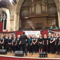 Invidia Voices do their thing in St. Andrew's Hall, The 38th Norwich Beer Festival, Norwich, Norfolk - 28th October 2015