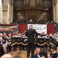 The Cawston Silver Band does its thing, The 38th Norwich Beer Festival, Norwich, Norfolk - 28th October 2015